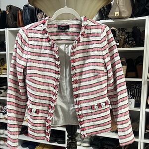 Talbots Women's Multicolor Striped Blazer